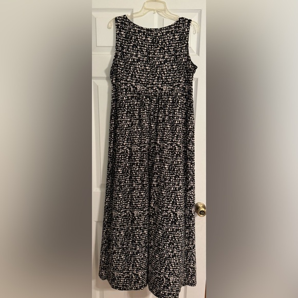 New Directions Maxi Women’s White/Cream & Black Dress ~ Size 1X - Picture 2 of 8
